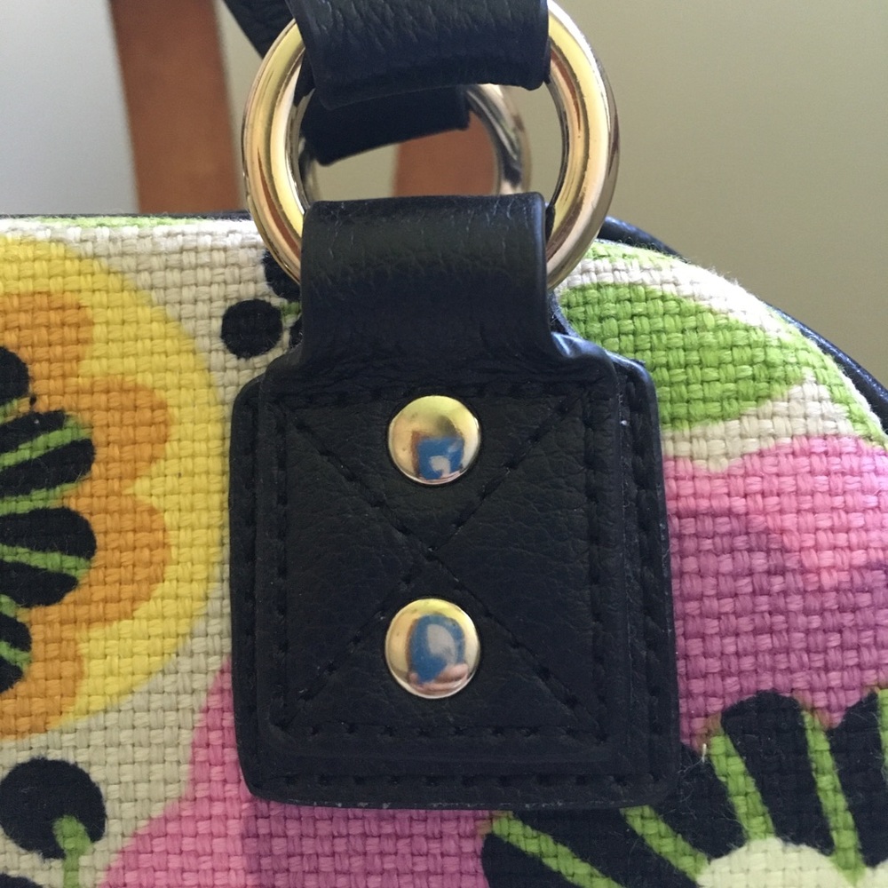Fiesta Tote Castillo Floral Palms - Spartina main image 0